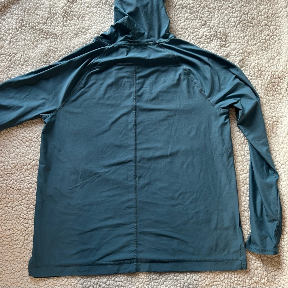 Women’s Eddie Bauer Blue Pull Over Hoodie - Picture 7 of 7